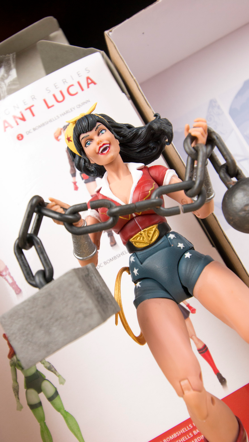 Illustration for article titled DC Comics Bombshells Action Figures Are Mostly GreatÂ
